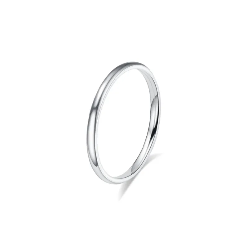 Muyan Titanium Steel Rings Unisex-0