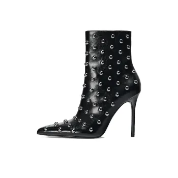ZARA Ankle Boots 10.5cm Women's Black