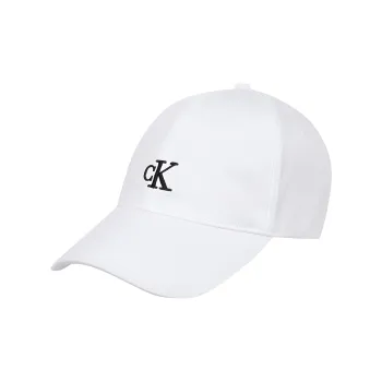 CALVIN KLEIN Baseball Caps Unisex White