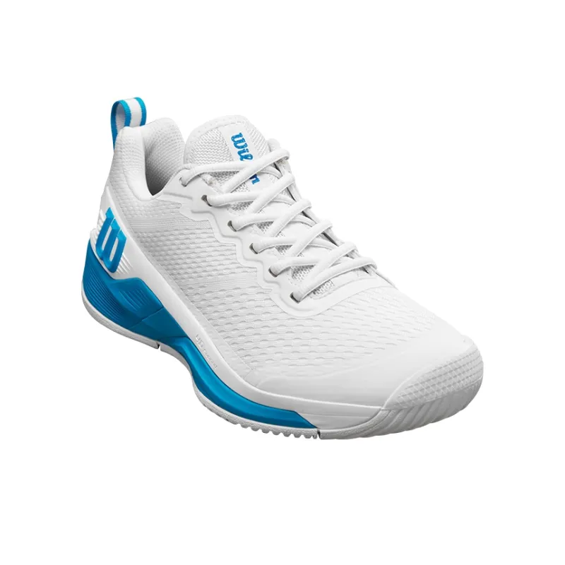 Wilson RUSH PRO 4.5 Abrasion Resistant Tennis Shoes Men's Blue-2