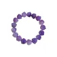Amethyst Grape Bodhi Seed Bracelet