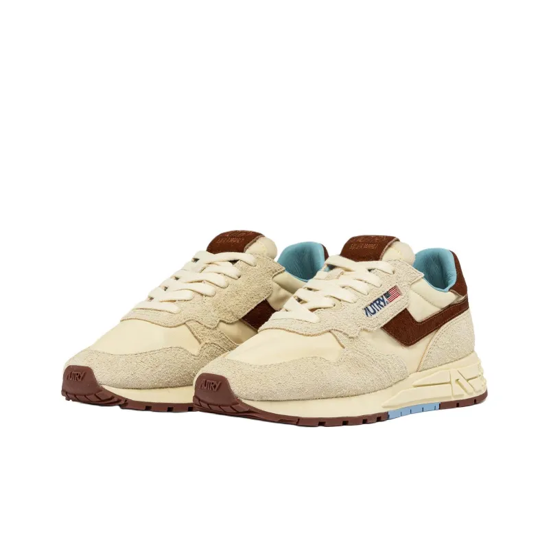 AUTRY Reelwind Abrasion Resistant Low Top Casual Shoes Men's Beige-2