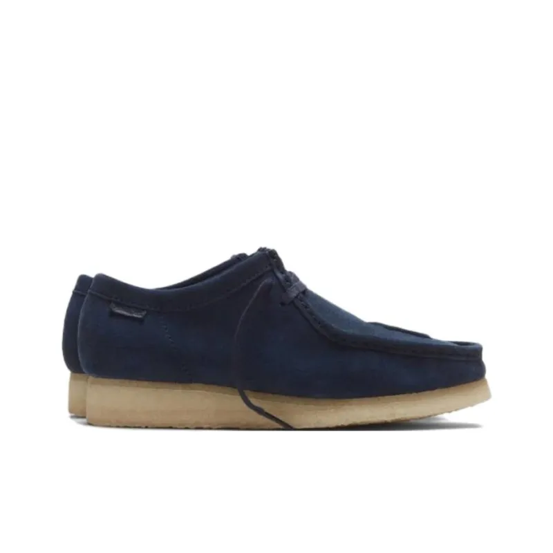 KITH X New York Yankees x Clarks Originals WALLABEE Low-Top Casual Shoes Unisex Marine Blue-2