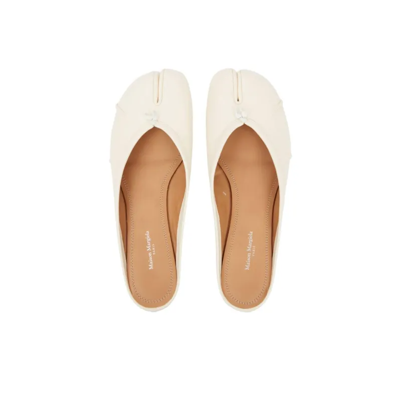 Maison Margiela Tabi Wrap toe Slippers Women's White-3