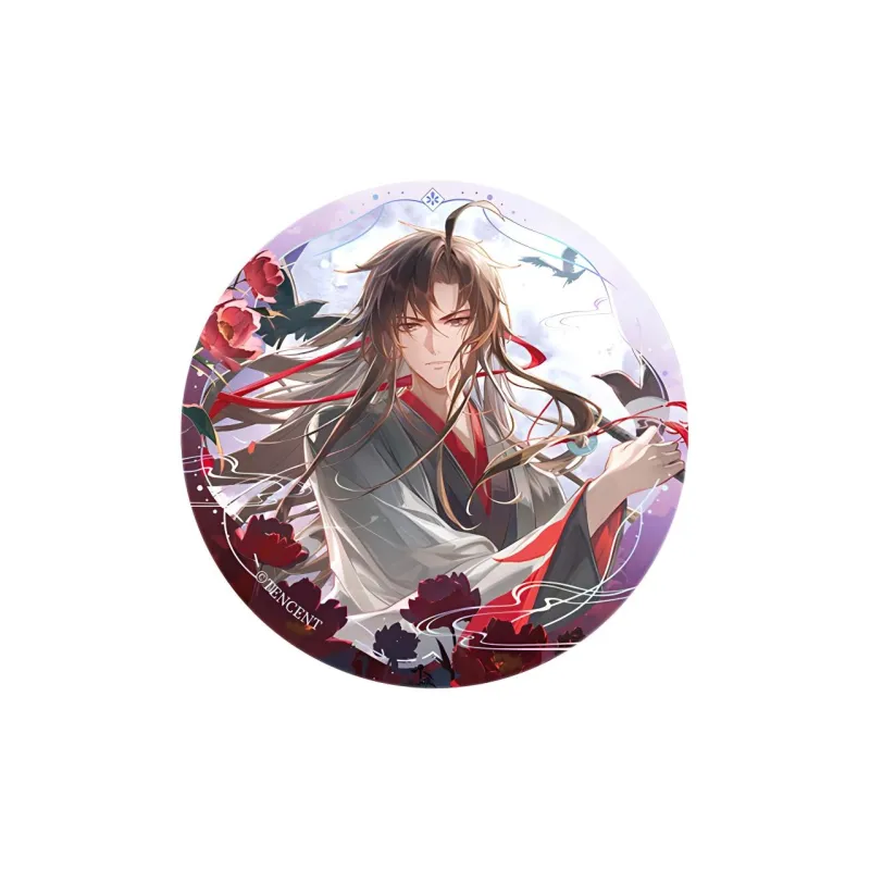 GUANGBO x MODAOZUSHI Wei Wuxian Birthday Limited Edition, Yi Lingzi, Tinplate, Badge Badges-0