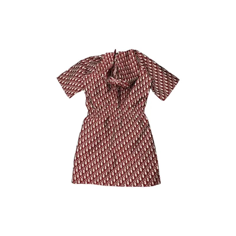DIOR SS23 Short-Sleeved Dresses Women's Red-1
