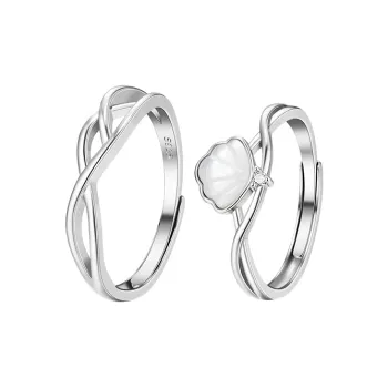 SOFTDORA S925 Silver Rings Unisex