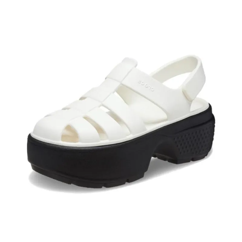 Crocs River Trekking Shoes Women's Chalk-2