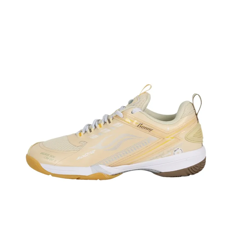 BONNY Anti Slip Wear Resistant Low Top Badminton Shoes Unisex-5