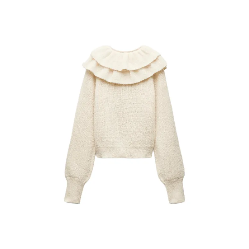 ZARA Knitwear Women's Raw White-1