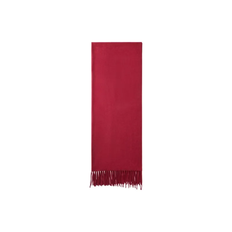 GXG Knit Scarves Men's Burgundy-0