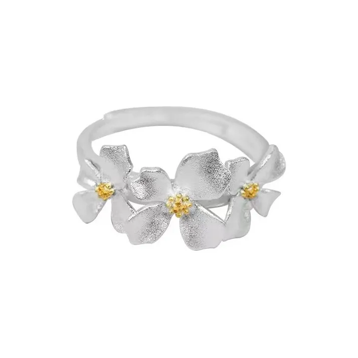 Kim Heng Hee S990 Silver Rings Women's-0