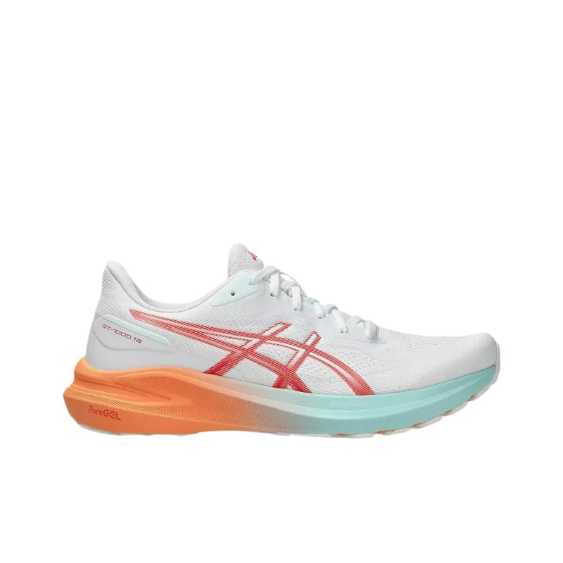 Asics GT 1000 13 White Coral Reef-1