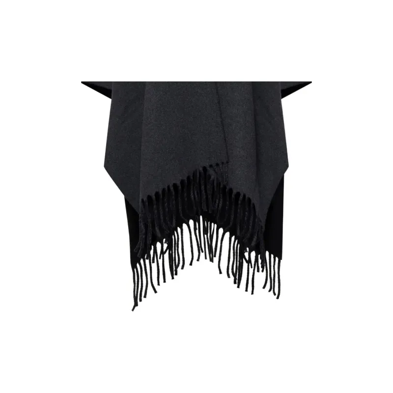 Brunello Cucinelli Fringed Edge Knitted Cape-4