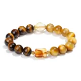 Wealth and Prosperity Sparkling-Fortune Crystal Beaded Bracelet