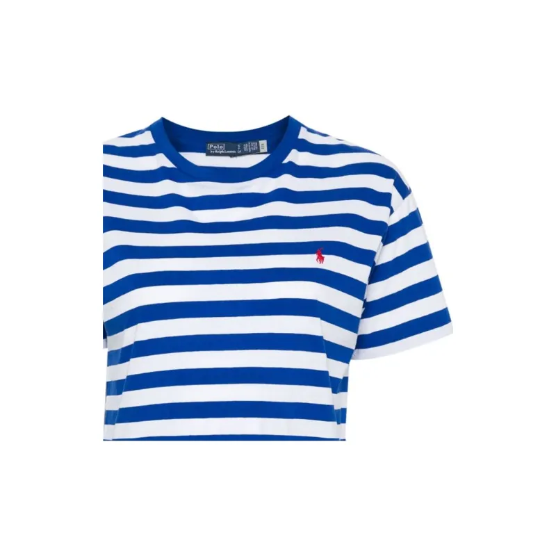 Polo Ralph Lauren Polo Pony Striped Crewneck T Shirt-4