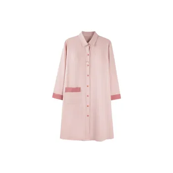 XIAFENYAN Nightgown Women's Soft Pink