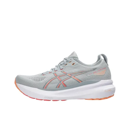 Asics Gel Kayano 31 Abrasion Resistant Low Top Running Shoes Women's Gray