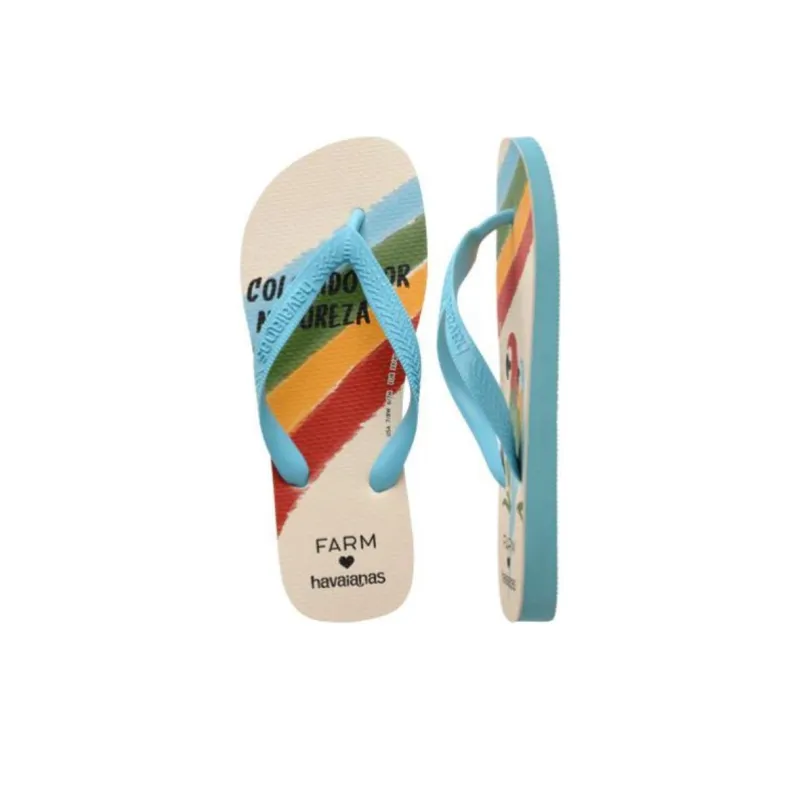 FARM RIO x Havaianas Abrasion-Resistant Flip Flops Women's Multicolor-5