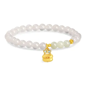 Lao Feng Xiang Chalcedony Bracelets Women's