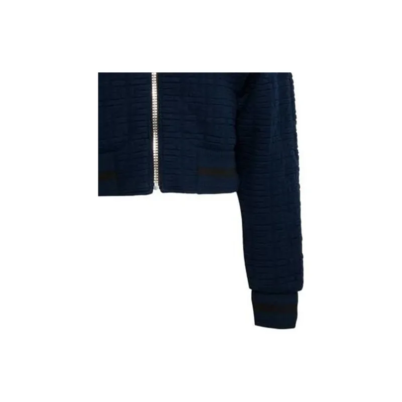 Givenchy 4G Cropped Bomber Jacket 'Dark Navy'-3