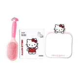 Hello Kitty Metal Mirror+My Melody Tubas Airbag Comb
