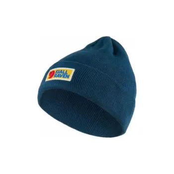 Fjallraven Recycled Polyester Beanies Unisex Blue