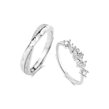 BLANK IN BLANK Sterling Silver Rings Unisex
