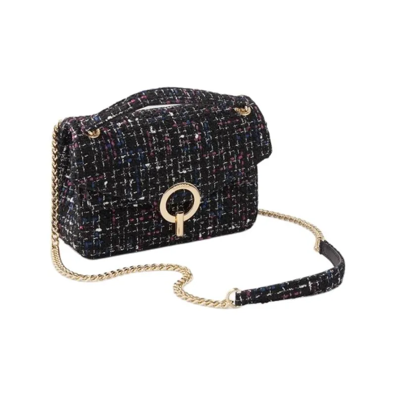 Sandro Cotton Crossbody Bag Shoulder Bag Women's Multicolor-2