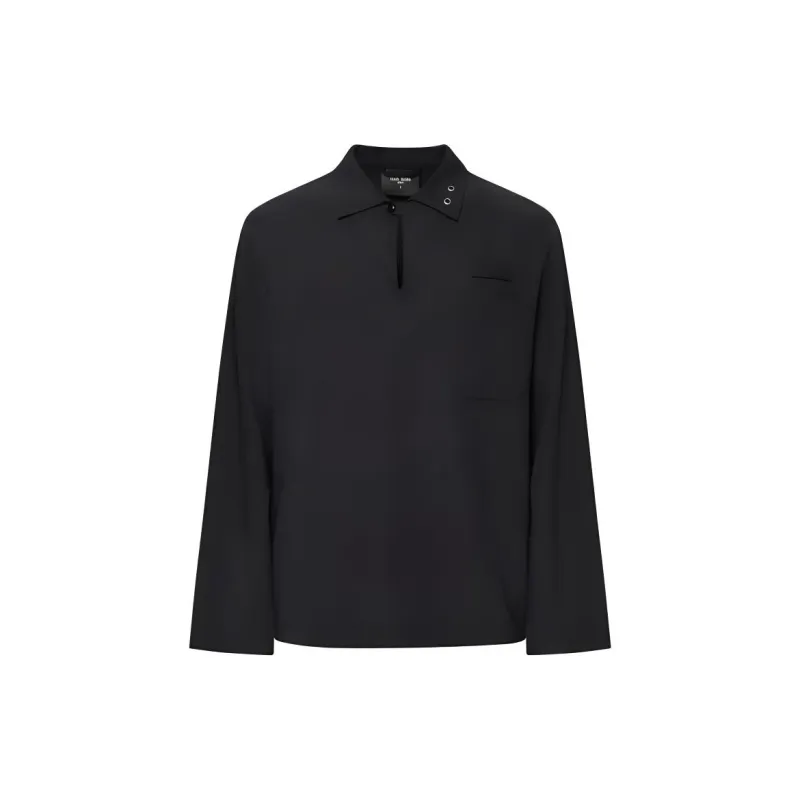 TEAM WANG Design Choices Herringbone Shirt-1