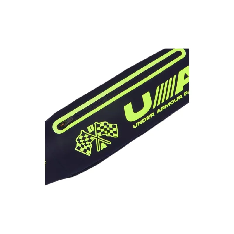 Under Armour Polyester Belt Fanny Pack Regular Unisex Marine Blue & Yellow-3