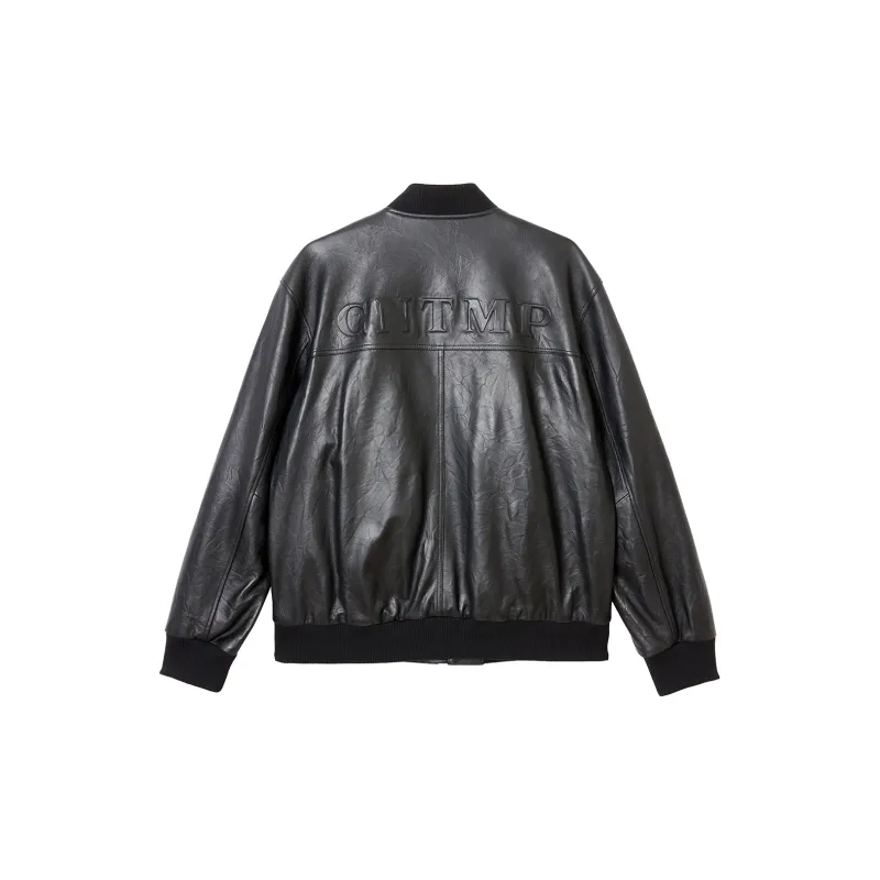 JACK JONES· Leather Jacket Men's Men's-1