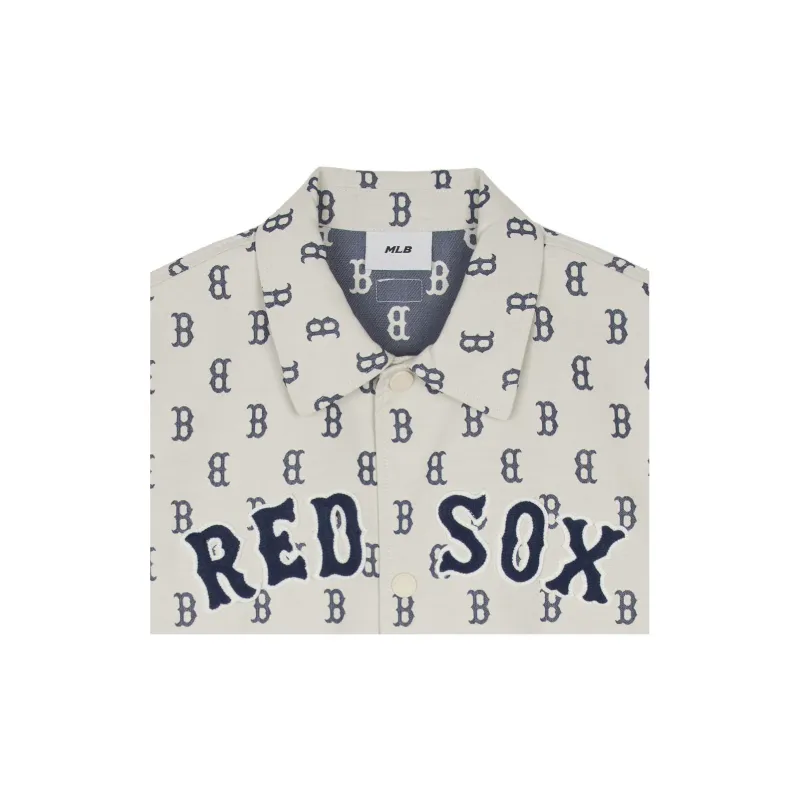MLB Boston Red Sox Shirt Unisex Dark Cream-2