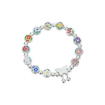 Shunqin Silver Building S999 Fine Silver Bracelets Women's