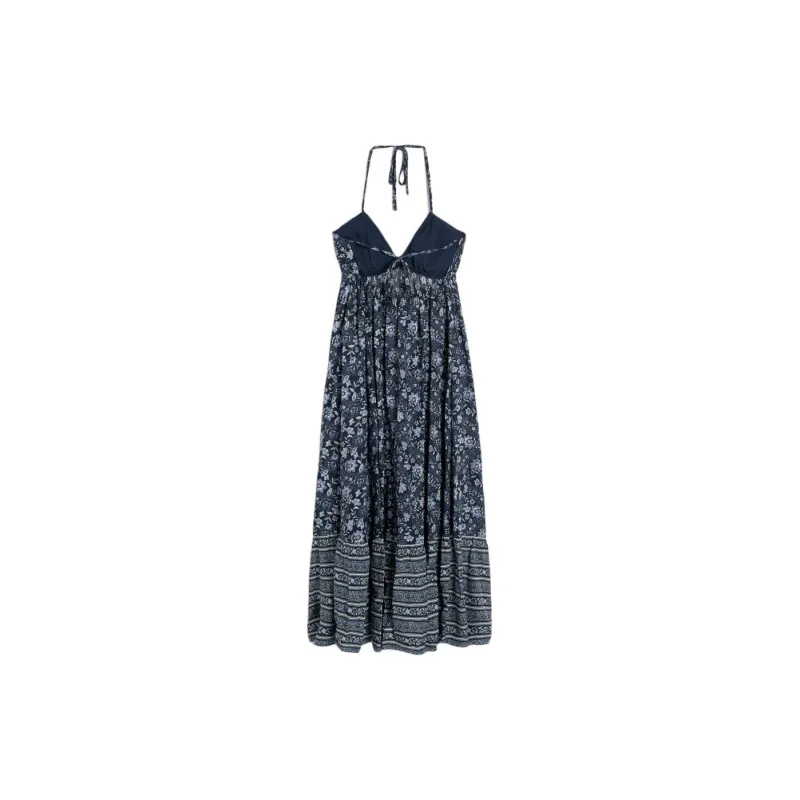 Hollister Sleeveless Dress Women's Marine Blue-1
