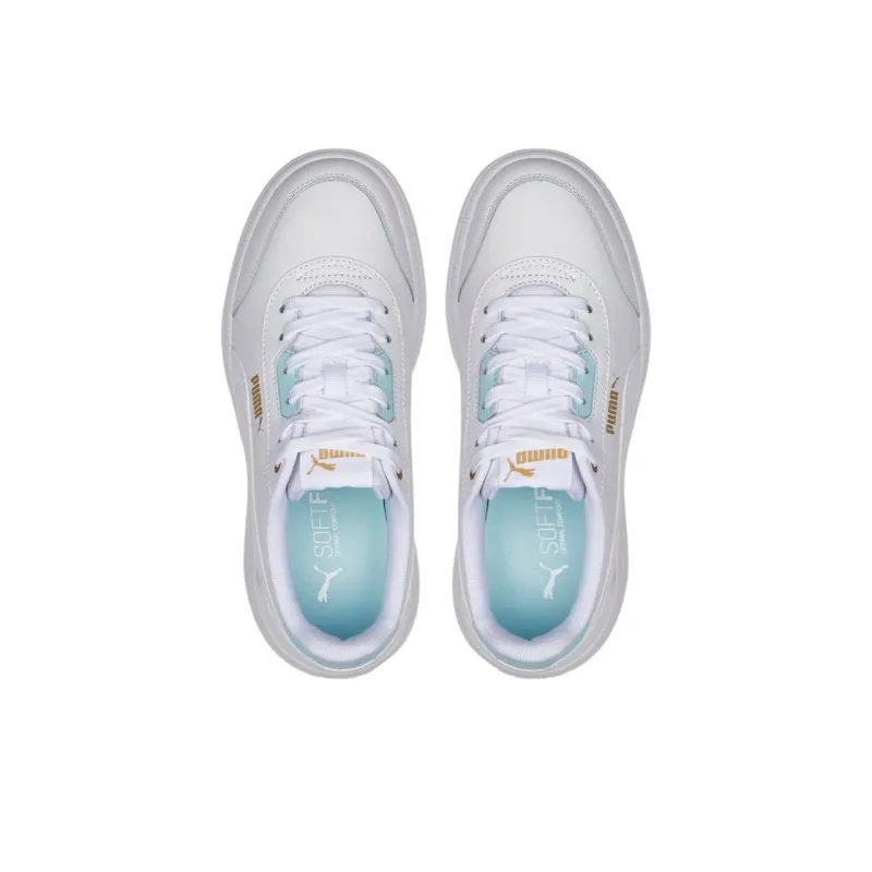 PUMA Anti Slip Wear Resistant Low Top Casual Shoes Women's White-1