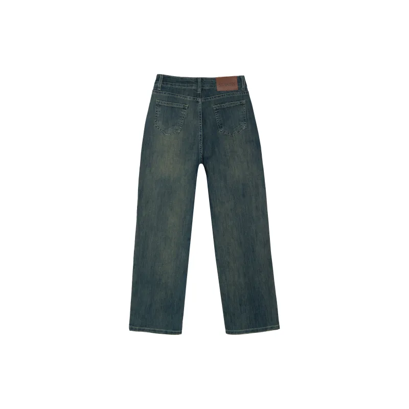 FAWENXIANGZI Jeans Women's Blue-1