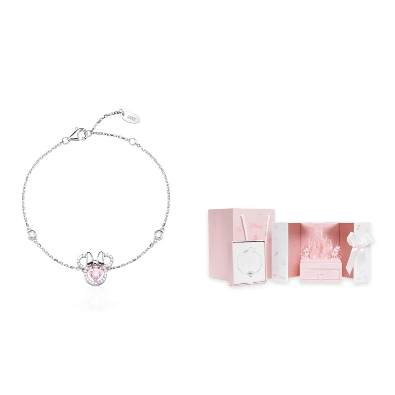 Disney Magic Colors Series S925 Silver Necklaces Women's-64