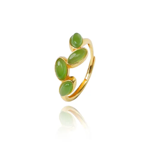CUIYOUSHIJIA Hetian Jade Jasper Women's