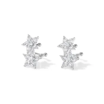 LOOK NICE Alloy Clip On Earrings Women's