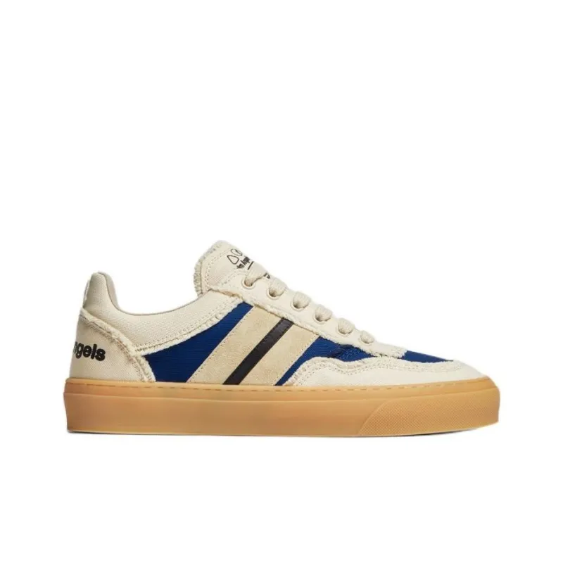 PALM ANGELS x Moncler Low Top Skateboard Shoes Unisex Ivory White-1