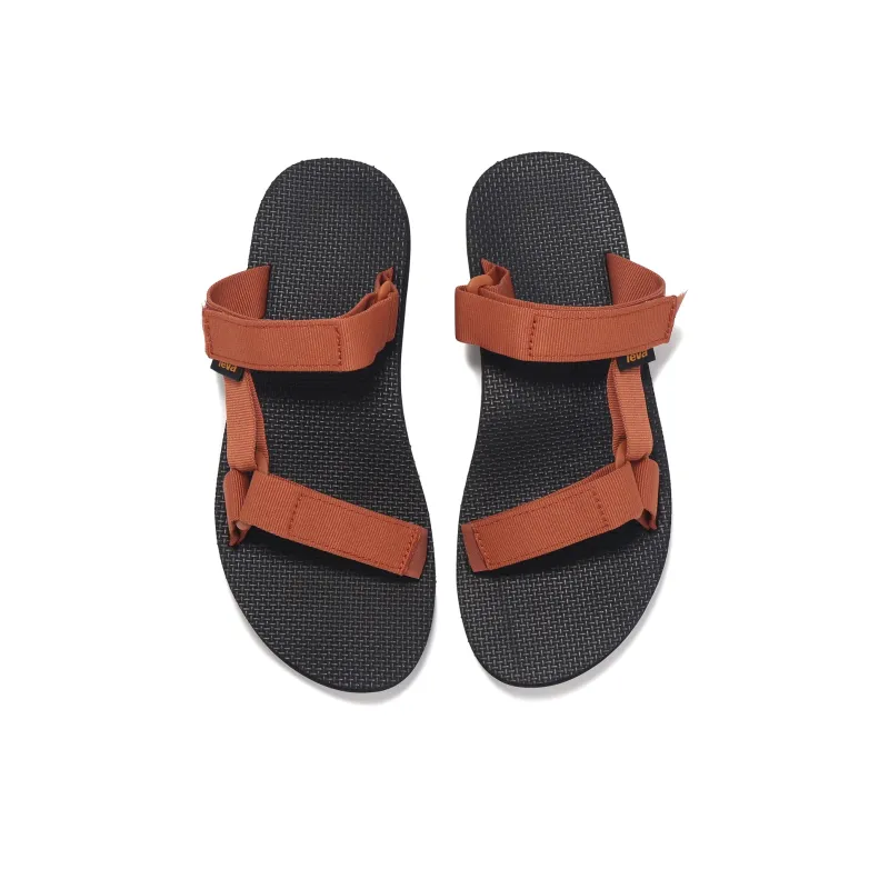 Teva Slip Resistant Abrasion Resistant Slide Slippers Men's Red-2
