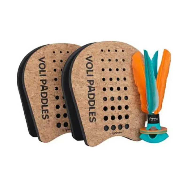 WABOBA Niche Racquet Sports EVA Polypropylene TPE Cork Unisex Khaki Shuttlecock Racket-0