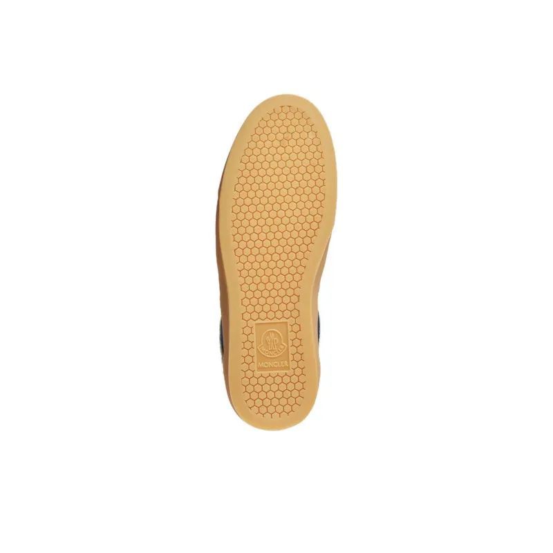 PALM ANGELS x Moncler Low Top Skateboard Shoes Unisex Ivory White-3