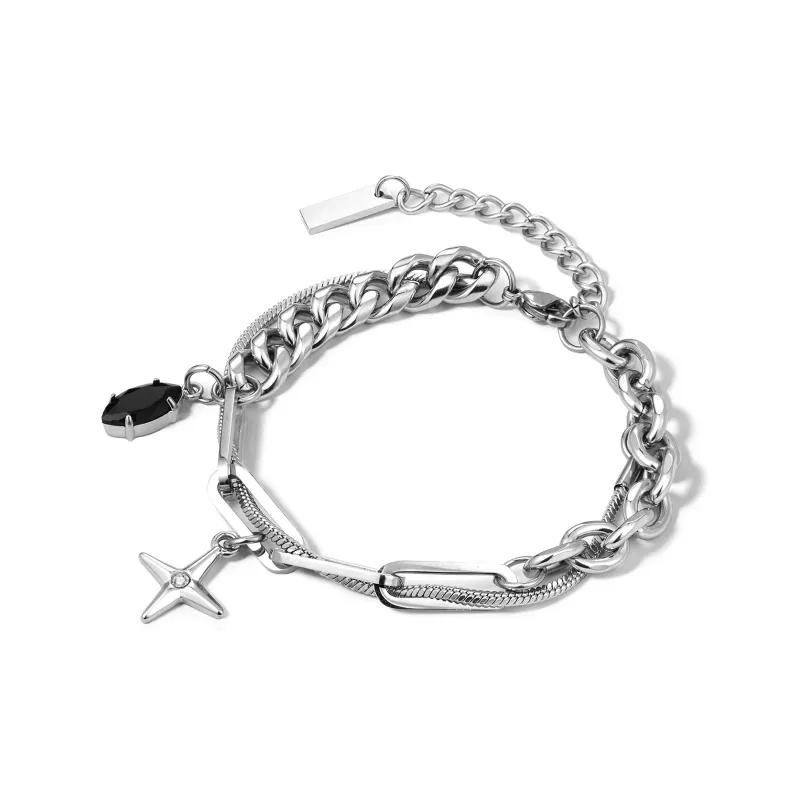 DH7 Titanium Steel Bracelets Unisex-1