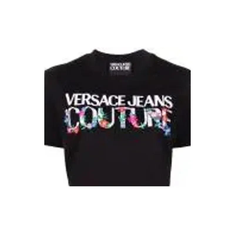 VERSACE JEANS COUTURE SS22 T Shirt Women's Black-5