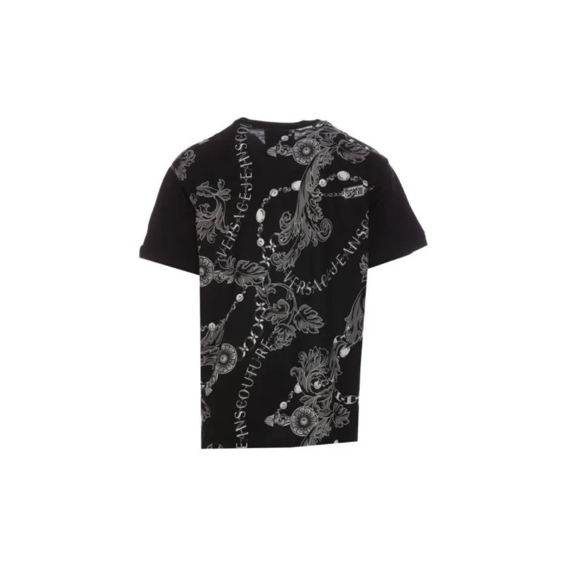 VERSACE JEANS COUTURE T Shirt Men's Black-1
