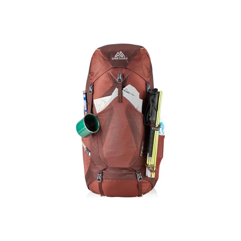 GREGORY Nylon Outdoor Mountaineering Bag Backpack Regular Women's Red-1