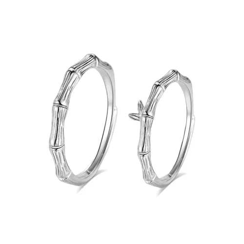 Floating Joy 925 Sterling Silver Rings Unisex