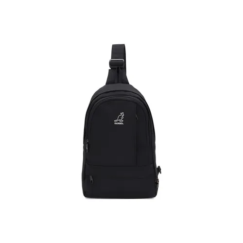 KANGOL Nylon Shoulder Bag Regular Unisex Black